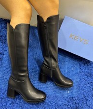 Stivale donna keys black