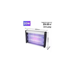 Lampada Anti Zanzare 110V/220V - UV LED Potente - Elimina Insetti Volanti - Eco