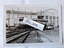 Fotografia Locomotore Elettrico FS E 656.030 su piattaforma girevole Aprile 1977