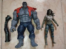 Hasbro Retro Marvel Legends Grey Hulk and She-Hulk