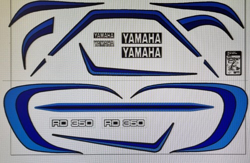 Kit decalcomanie yamaha - decalcomanie,