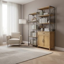 Libreria 4 Ripiani Legno e