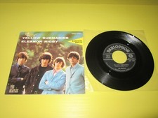 BEATLES - YELLOW SUBMARINE/ELEANOR RIGBY 7"- PARLOPHON QMSP 16397 EX/EX+ 1966