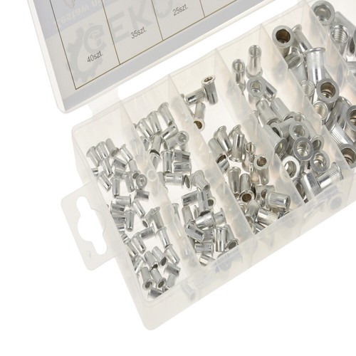150 inserti rivetti - 150, filettati