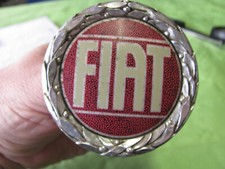 Stemma logo emblama FIAT anni 60/70 alluminio 72 mm 128 rally