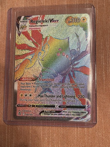 Pokémon tcg regieleki - regieleki, vmax