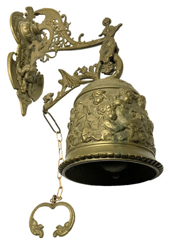 Antica grande campana portale - antica,