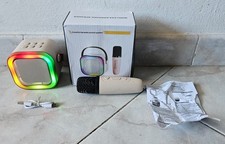 Cassa Wireless Bluetooth con microfono Altoparlanti Karaoke e cavo usb