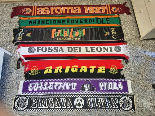 Sciarpe ultras bancarella roma - sciarpe,