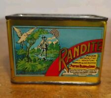 Vecchia Scatola latta litografata polvere da caccia Randite - Lugo