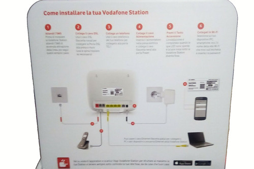 Vodafone station revolution - station,