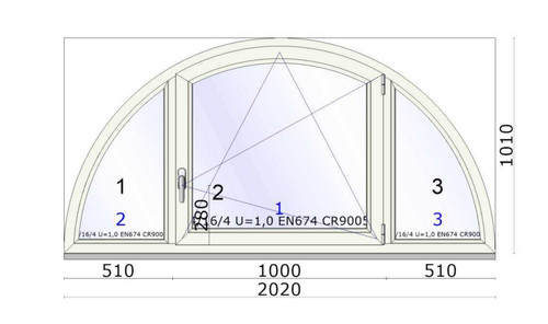 Finestra arco veka 3 - ad,