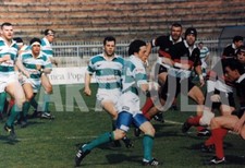 Foto vintage Rugby, Milan Amatori vs Benetton Treviso, 1998, stampa 21 x 15 cm