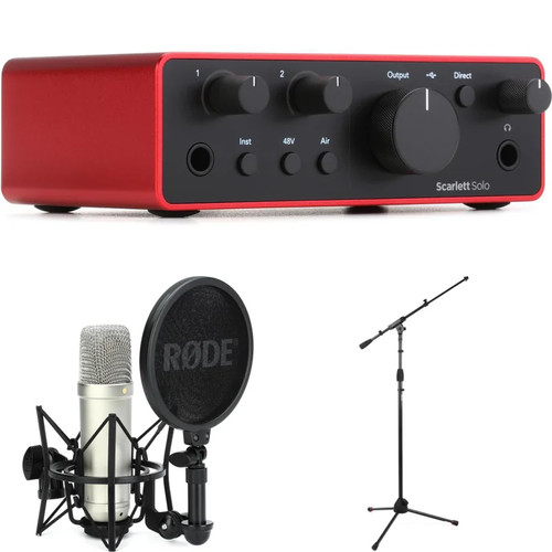 Focusrite scarlett solo - solo, 4a