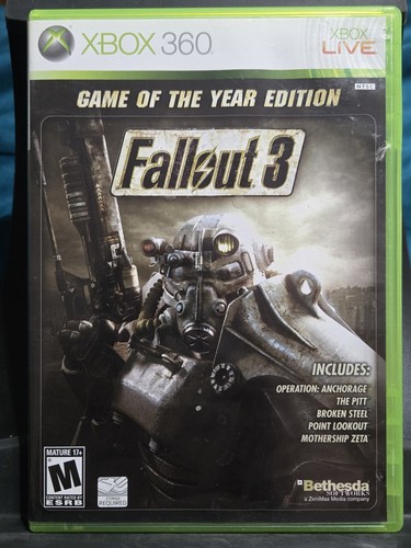 Fallout goty edition xbox - fallout, 3