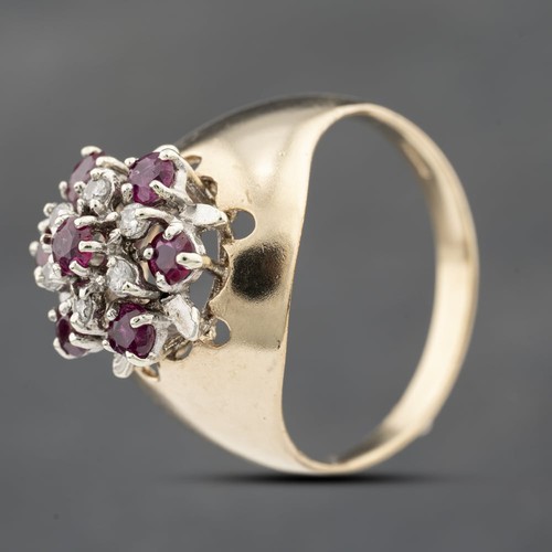 Anello grappolo oro - grappolo,