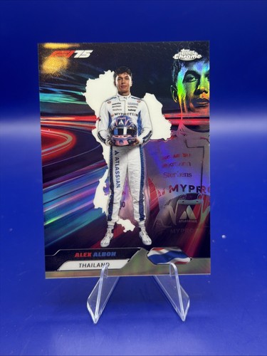2025 topps chrome alex - topps, f1