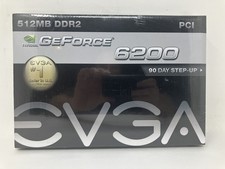 NEW EVGA GeForce 6200 512MB