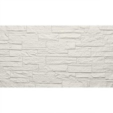 Set 12 pz Pannello Decorativo Effetto Mattoni 3D 120x60x2,5 Bianco Divina Home