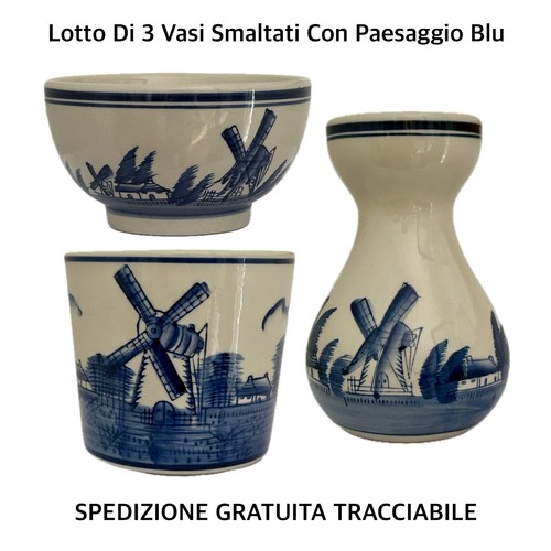 Lotto vasi smaltati - lotto, di