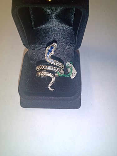 Anello serpente argento 925 - argento,