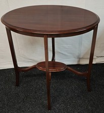 Tavolino Inglese – Epoca Vittoriana – Legno di mogano, acero ebano – Metà ‘800