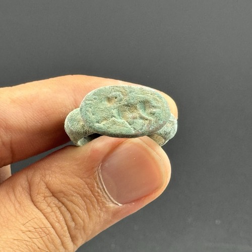 Anello bronzo antico romano - in,