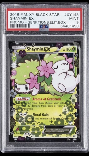Pokemon tcg shaymin ex promo - shaymin,