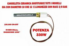 CANDELETTA CERAMICA HT KH67229 3/8 GAS 330W NORDICA LAMINOX GIROLAMI MESCOLI
