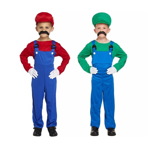 Costume super mario - mario, luigi