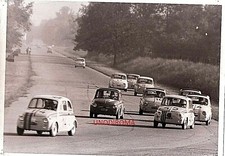 1961 MONZA TROF ASCARI 12 ORE FIAT 500 STEYR PUCH STORICA FOTO OR 13x18ATTUALFOT
