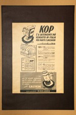 Kop Calinda Mira Lanza detergente detersivo pubblicità vintage Miralanza anni 50