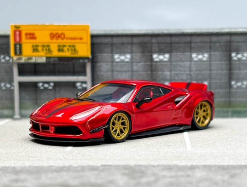 Red 488 widebody - gb, cm