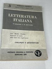 Libro LETTERATURA ITALIANA