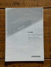 Meridian DSP3100 Altoparlante Attivo Digitale Manuale Utente