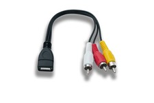 SYSTEM-S Cavo RCA RCA 20 cm 3