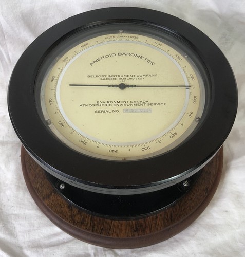 Vintage marine barometer - vintage,