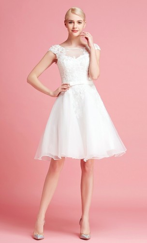 Abito sposa corto hbh - corto,
