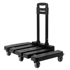 Poi Mano nella Mano per Tirare L'Auto in Movimento Carrello della Spesa Pieghevole Piccolo Rimorchio