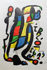 Poster Joan Miró Surrealismo Milano (Milano) 1981 STAMPA PRINT FOTOGRAFICA