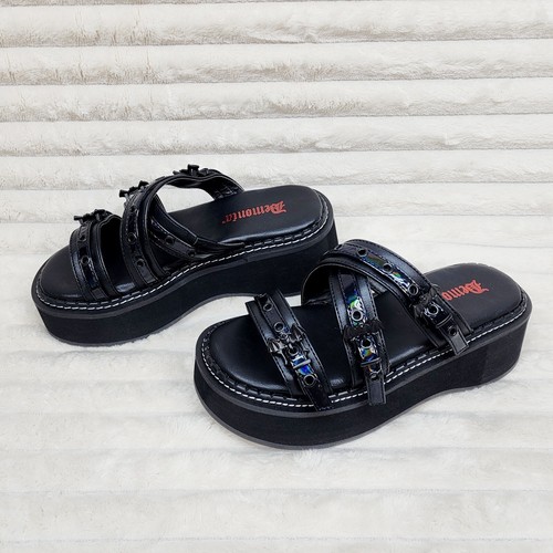 Scarpe sandali slip - on, demonia