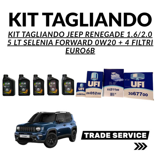 Kit tagliando jeep renegade - kit,
