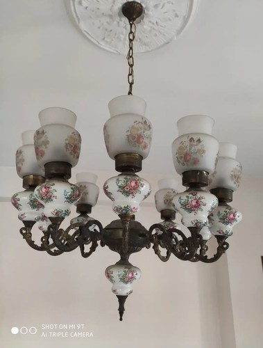 Coppia lampadari vintage anni - coppia,