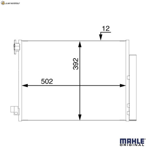 Condensatore climatizzatore - condensatore,