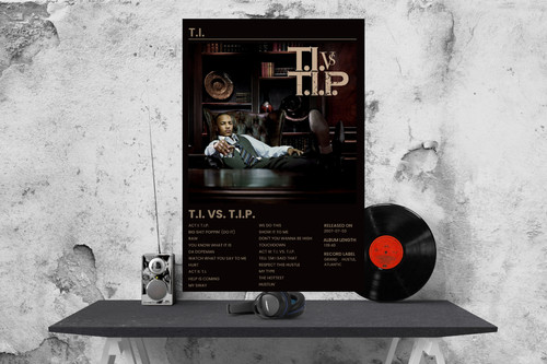 Copertina album stile i - album, t.i