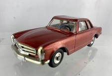 Loose SPOT-ON by Tri-ang #278 Mercedes 230SL 1:42th UK 1960 met brown pagoda UK