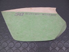 ADESIVI ORIGINALI APRILIA GENUINE DECAL TUAREG RALLY 50 TABELLA PORTANUMERO