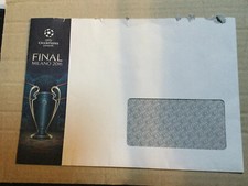 BUSTA UFFICIALE REAL MADRID - ATLETICO UEFA FINAL CHAMPIONS LEAGUE 2016 MILANO