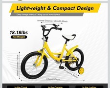 Bicicletta bambini da 16