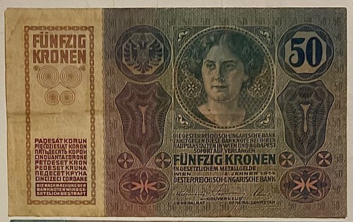 Kronen 1912 osterreich - 50,